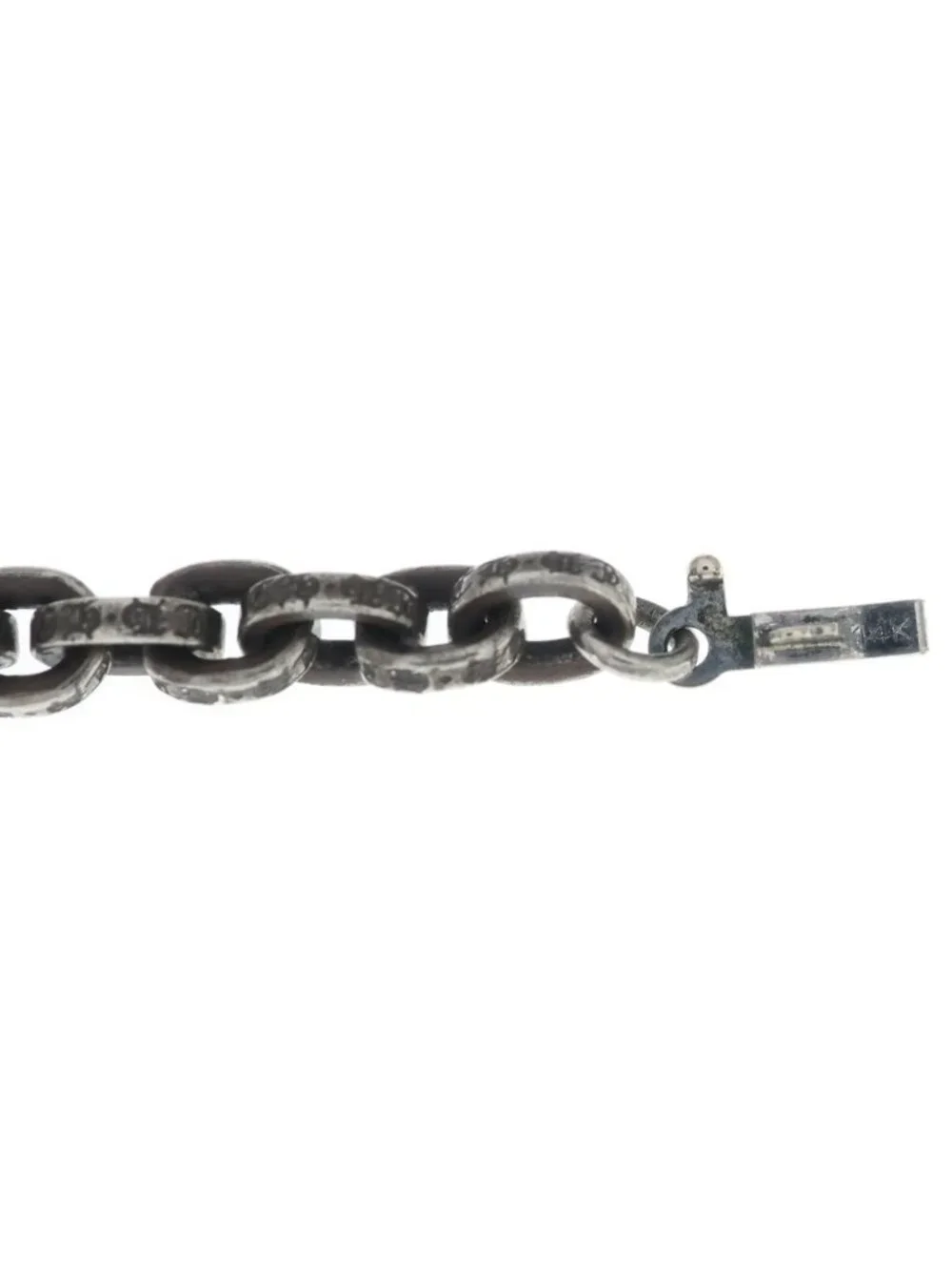 Chrome Hearts Paper Chain 24 Necklace Silver